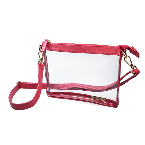 Small Crossbody - Crimson and Clear