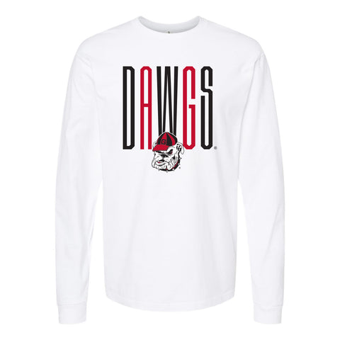 Goal Post Long Sleeve T-Shirt in University of Georgia