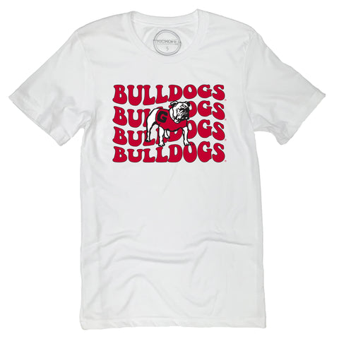 Groovy Gal Short Sleeve T-shirt in University of Georgia