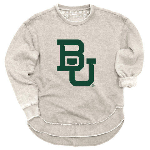 Endzone Poncho Fleece Crew in Baylor University