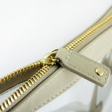 Large Crossbody - Tan and Clear