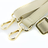 Large Crossbody - Tan and Clear