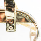 Carryall Tote - Gold and Clear