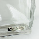 Large Crossbody - Silver and Clear