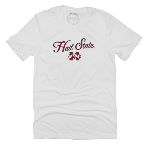 Blitz Script Short Sleeve T-shirt in Mississippi State University