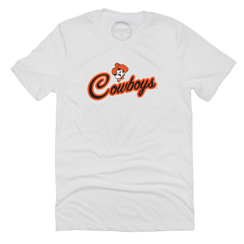 Blitz Script Short Sleeve T-shirt in Oklahoma State University