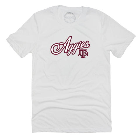 Blitz Script Short Sleeve T-shirt in Texas A&M University