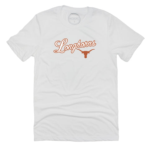 Blitz Script Short Sleeve T-shirt in University of Texas