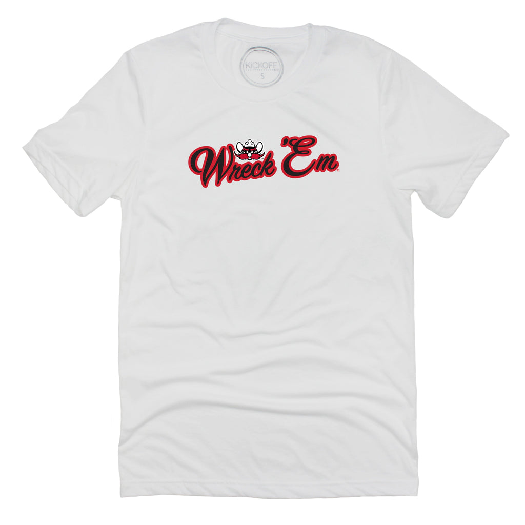 Blitz Script Short Sleeve T-shirt in Texas Tech University