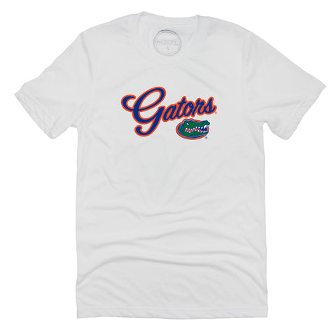Blitz Script Short Sleeve T-shirt in University of Florida