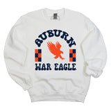 Fancy Fieldgoal Crewneck Fleece in Auburn University