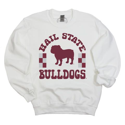 Fancy Fieldgoal Crewneck Fleece in Mississippi State University