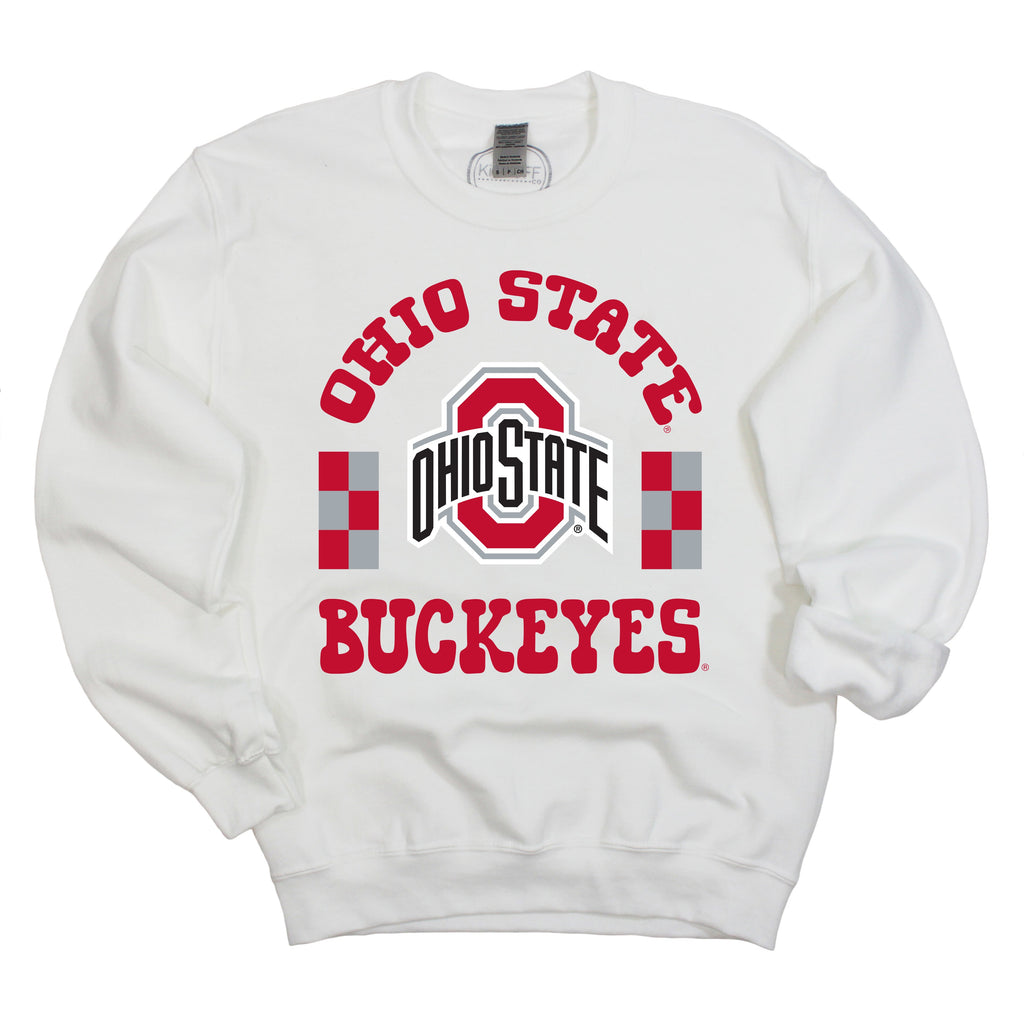Fancy Fieldgoal Crewneck Fleece in Ohio State University (The)