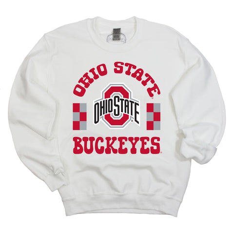 Fancy Fieldgoal Crewneck Fleece in Ohio State University (The)