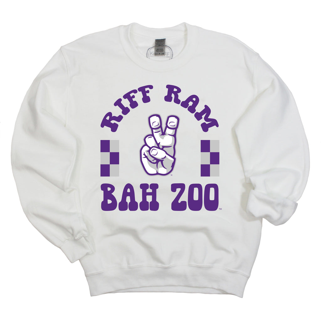 Fancy Fieldgoal Crewneck Fleece in Texas Christian University