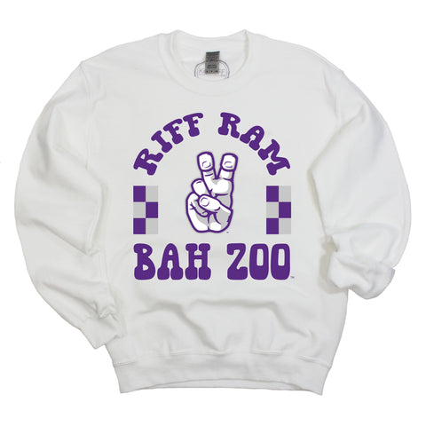 Fancy Fieldgoal Crewneck Fleece in Texas Christian University