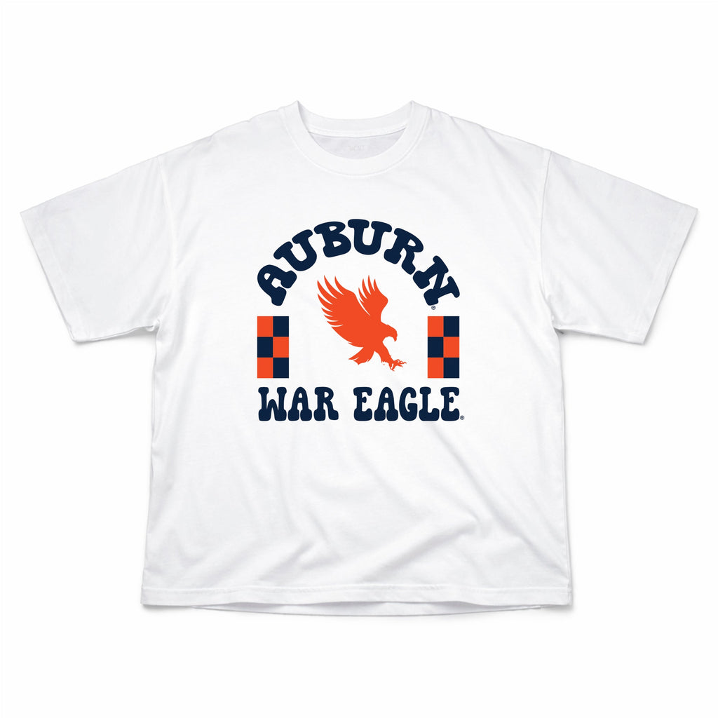 Fancy Fieldgoal Oversize Tee in Auburn University