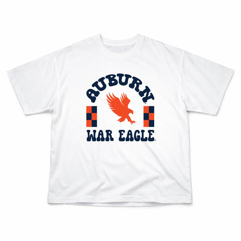 Fancy Fieldgoal Oversize Tee in Auburn University