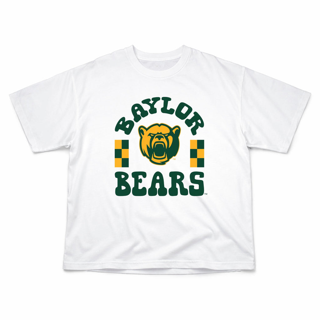 Fancy Fieldgoal Oversize Tee in Baylor University