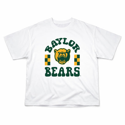 Fancy Fieldgoal Oversize Tee in Baylor University