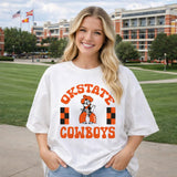 Fancy Fieldgoal Oversize Tee in Oklahoma State University