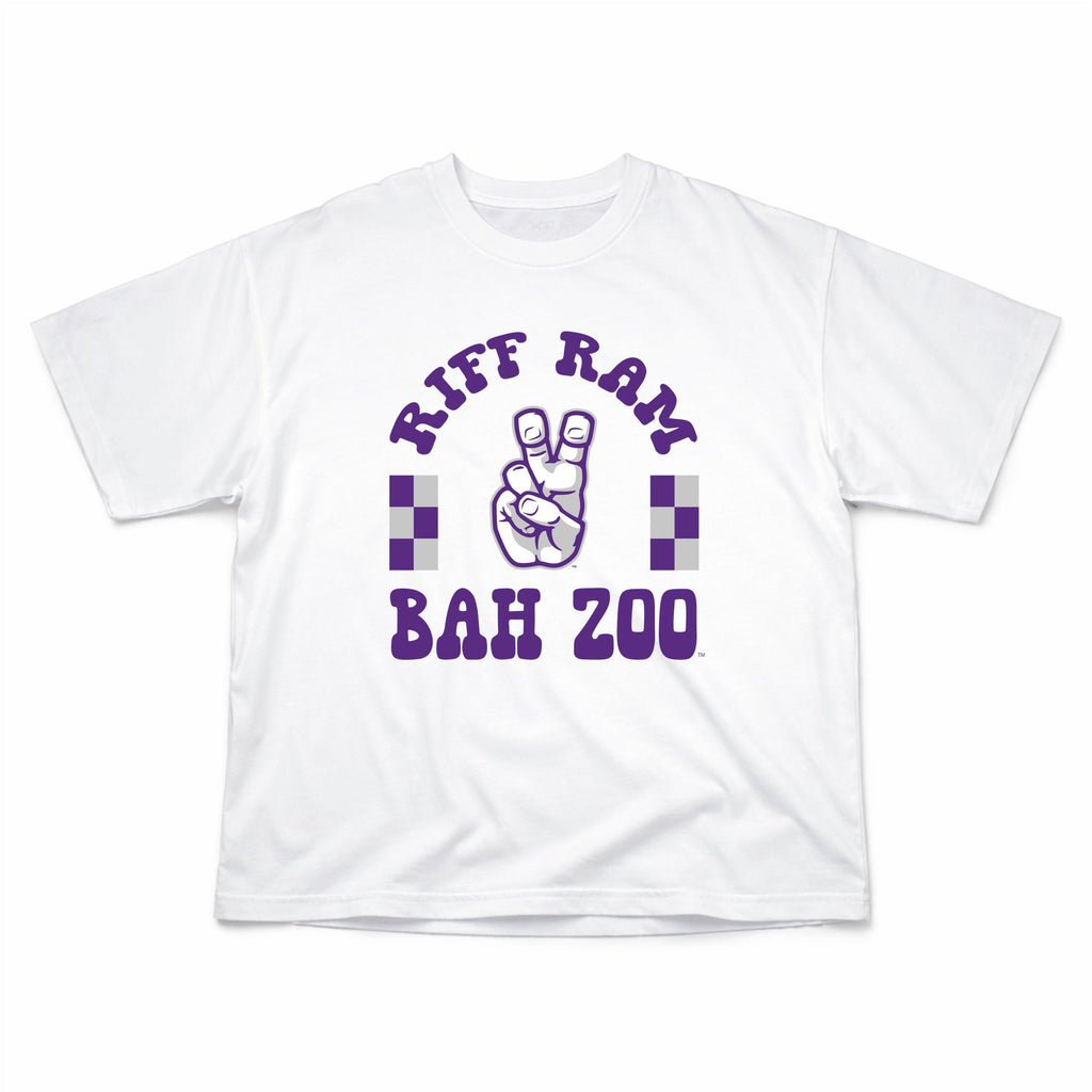Fancy Fieldgoal Oversize Tee in Texas Christian University