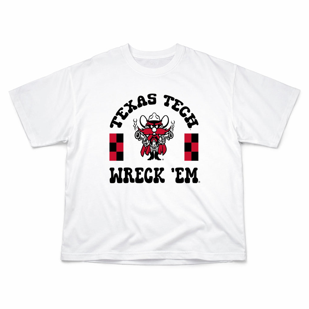 Fancy Fieldgoal Oversize Tee in Texas Tech University
