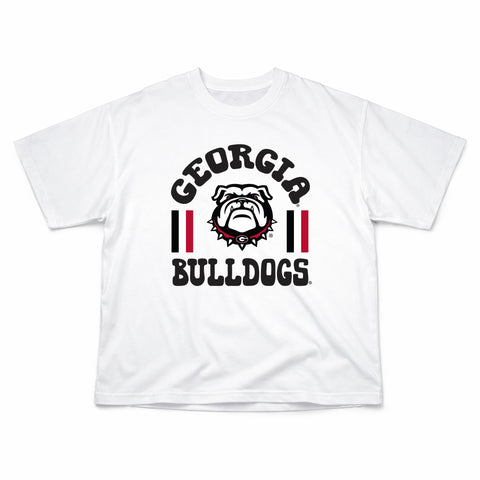 Fancy Fieldgoal Oversize Tee in University of Georgia