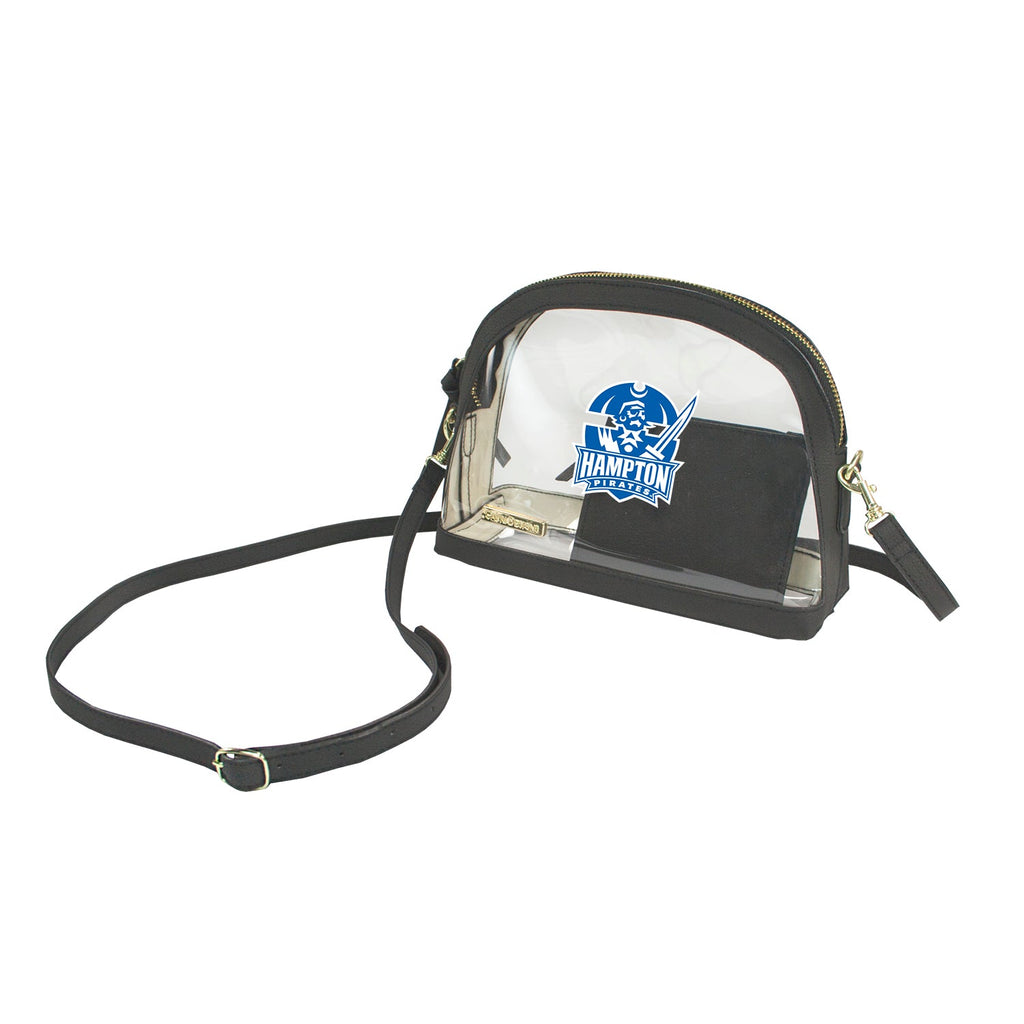 Half Moon Crossbody - Hampton University