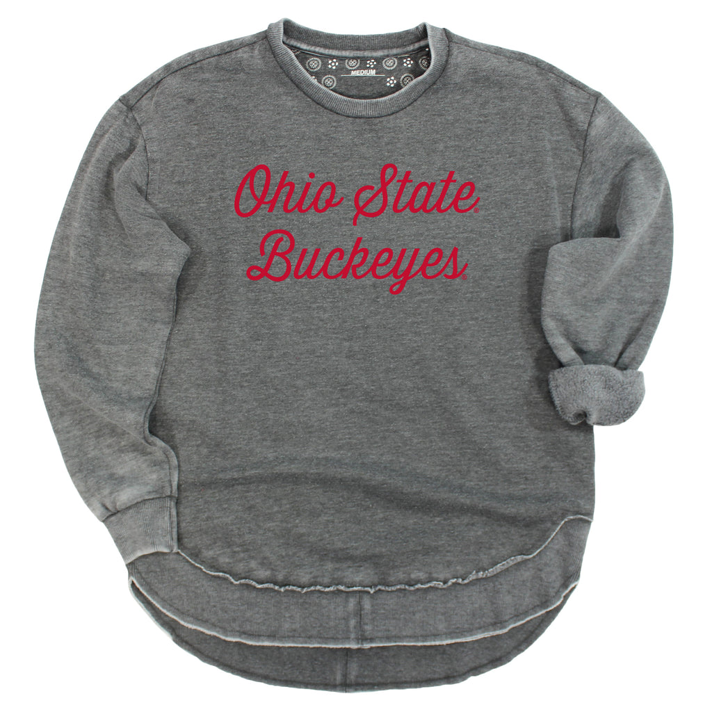 Sideline Script Poncho Fleece in Ohio State University (The)