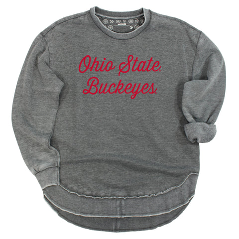 Sideline Script Poncho Fleece in Ohio State University (The)