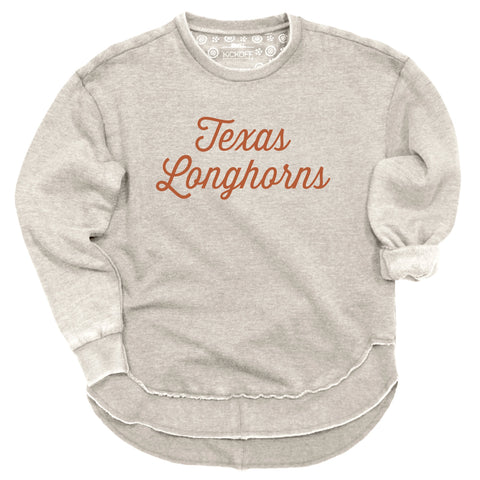 Sideline Script Poncho Fleece in University of Texas