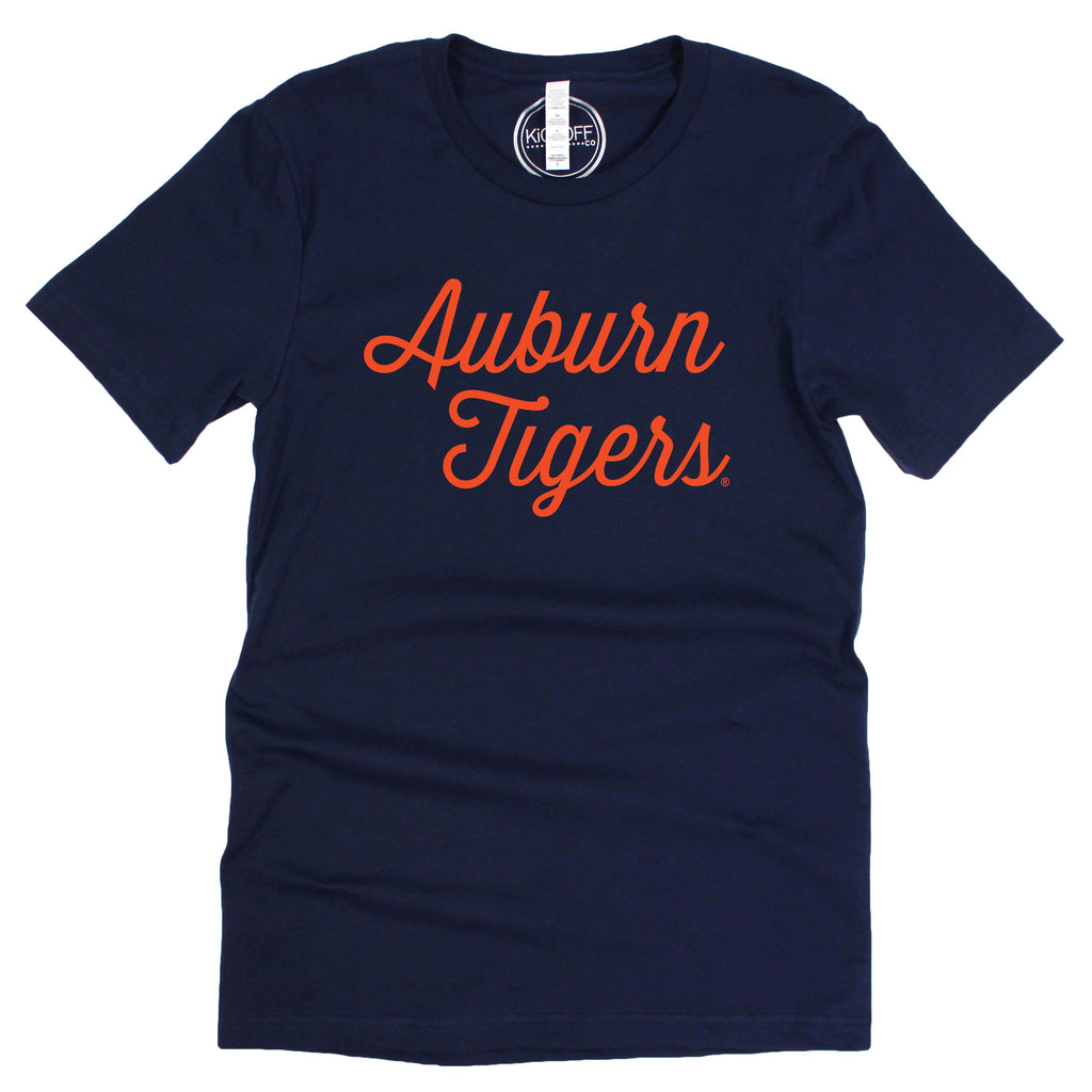 Sideline Script Short Sleeve T-shirt in Auburn University