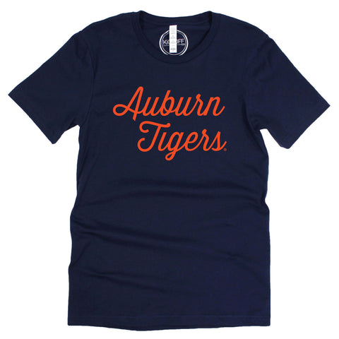 Sideline Script Short Sleeve T-shirt in Auburn University
