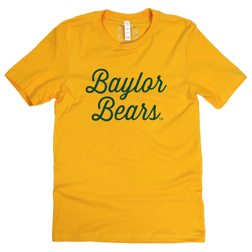 Sideline Script Short Sleeve T-shirt in Baylor University