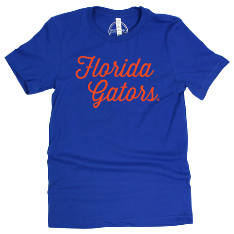 Sideline Script Short Sleeve T-shirt in University of Florida