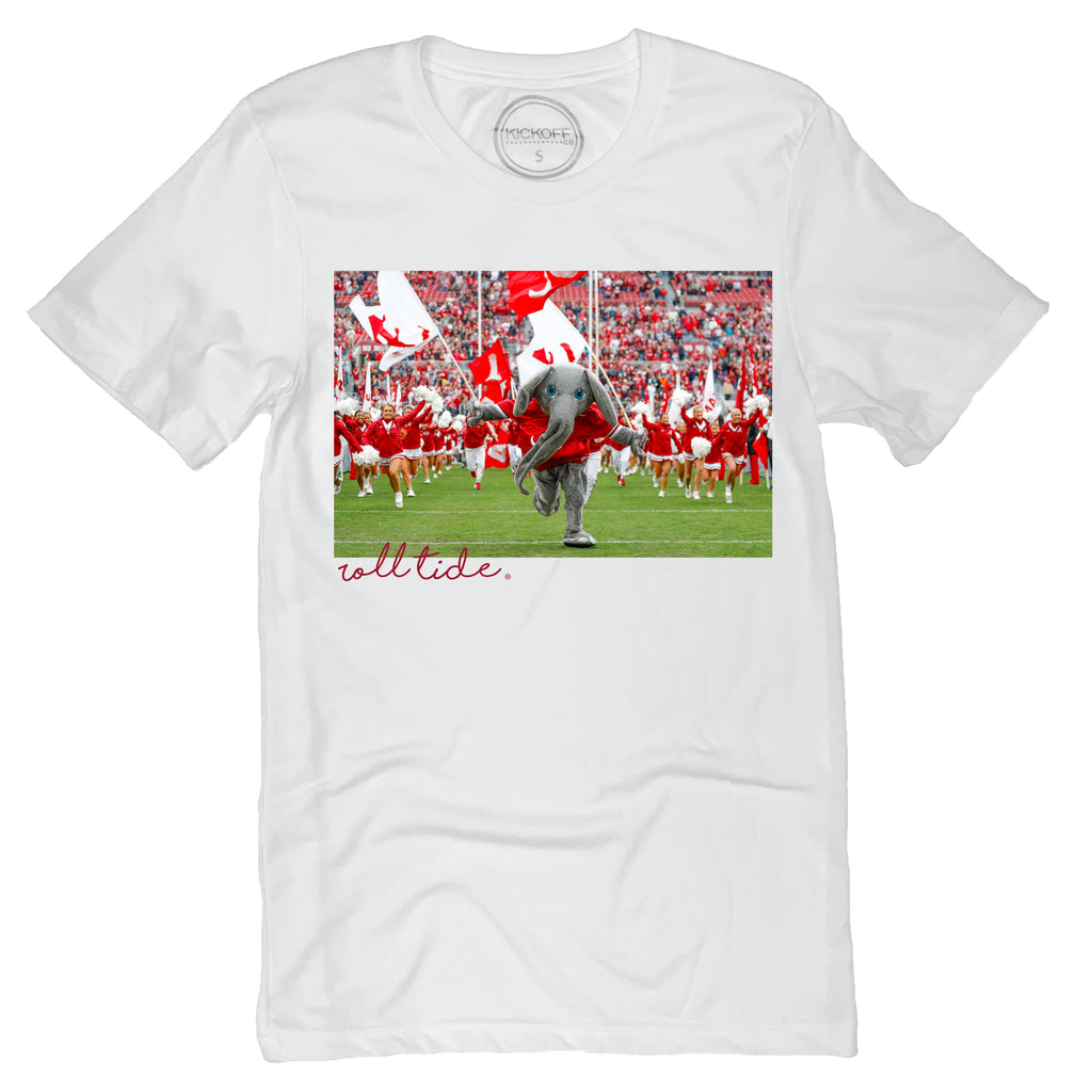 Stadium 2022 Short Sleeve T-shirt in White - University of Alabama