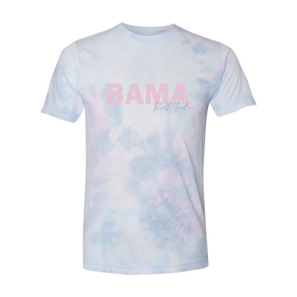University of Alabama (The) Spring Fling Tie-Dye T-Shirt in Cotton Candy