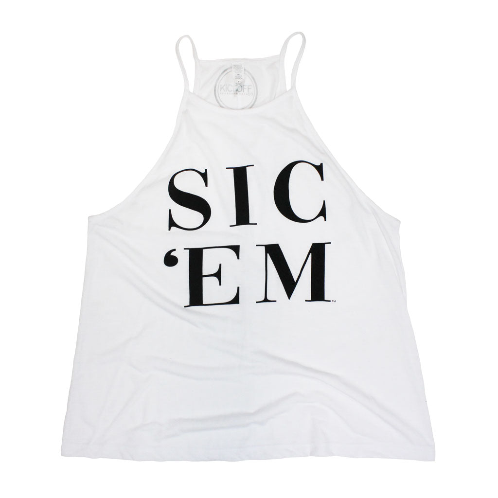 Sic 'Em Traditions High Neck Tank - Kickoff Co.