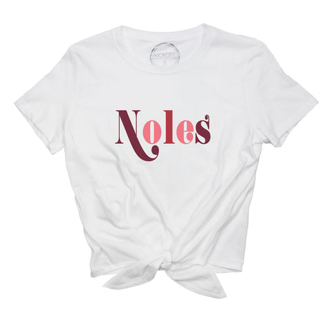 Noles Game On Front Knot Tee