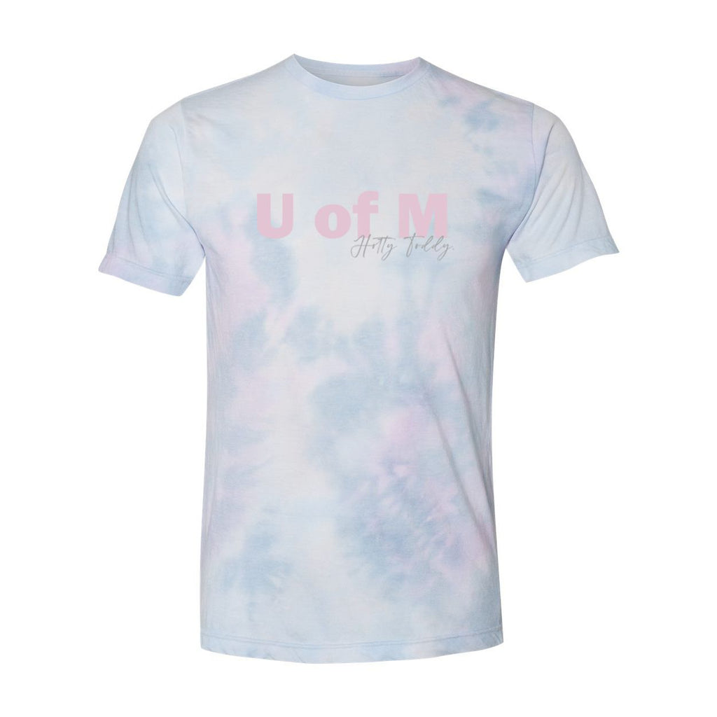 University of Mississippi Spring Fling Tie-Dye T-Shirt in Cotton Candy