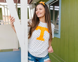 MSU Halftime Polka Dot Tee