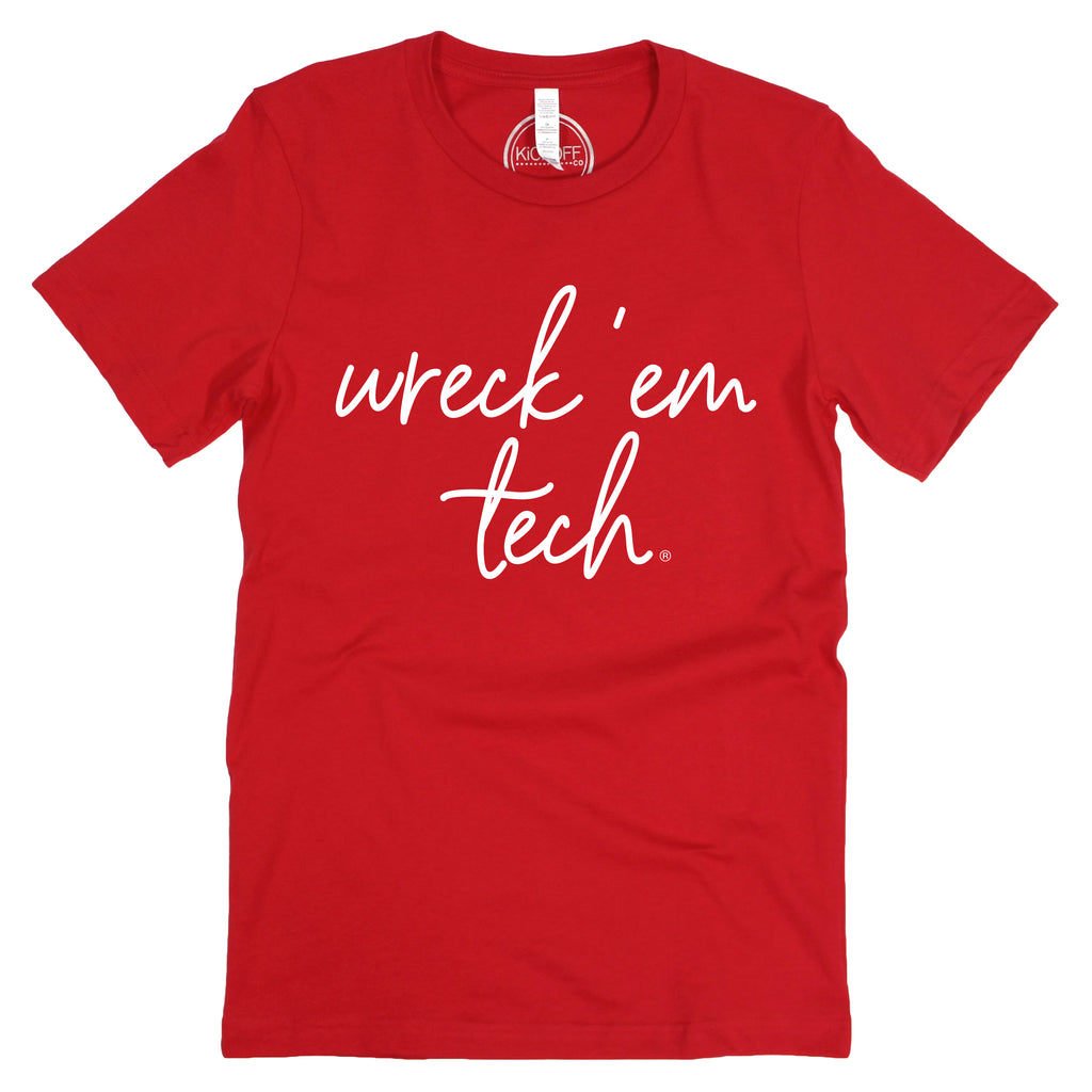 Texas Tech Barcelony Script Tee