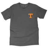 Pep Squad Short Sleeve T-shirt in Gray - University of Tennessee