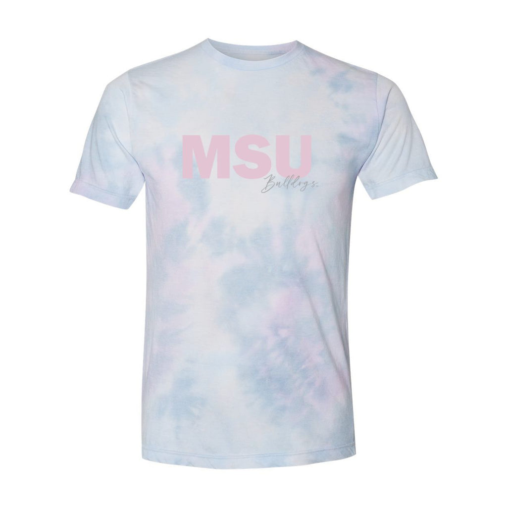 Mississippi State University Spring Fling Tie-Dye T-Shirt in Cotton Candy